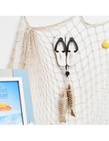 Ganchos Decorativos de Pared K KILIPES Chanclas Playa 25.9cm