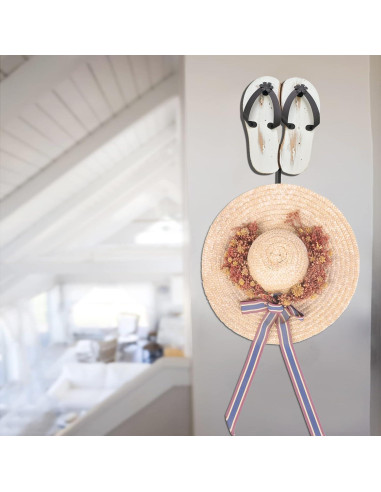 Ganchos Decorativos de Pared K KILIPES Chanclas Playa 25.9cm