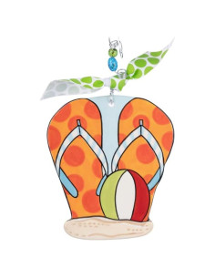 Adornos Navideños de Cerámica Pintados a Mano Glory Haus Chancla