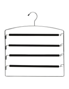 Colgador de Pantalones Whitmor con Brazo Oscilante - Cromo