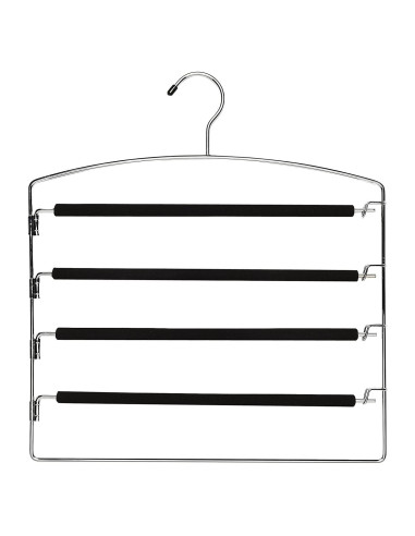 Colgador de Pantalones Whitmor con Brazo Oscilante - Cromo