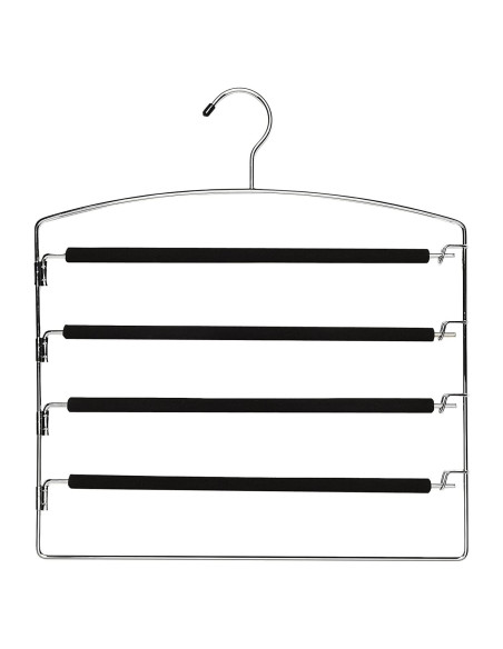 Colgador de Pantalones Whitmor con Brazo Oscilante - Cromo