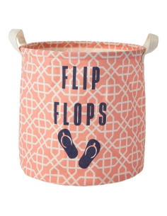 Tote de Almacenamiento The Lakeside Collection Rosa 25.4x21.6cm