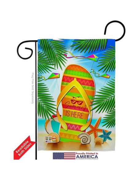 Juego de Bandera de Jardín Breeze Decor 33x47 cm Doble Cara