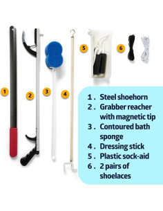 Kit de Cadera Premium Medline 7 Piezas Ayudas de Movilidad 2