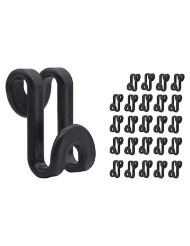 Ganchos Conectores para Perchas NARKEN 60 Pcs Ahorro Espacio