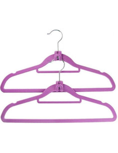 20 Ganchos en Cascada Mollensiuer para Perchas - Gris 2