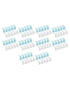 Ganchos Conectores para Perchas EVTSCAN 100 Pcs Ahorro Espacio