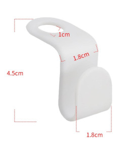 Ganchos Conectores para Perchas EVTSCAN 100 Pcs Ahorro Espacio 2