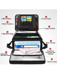 Bolsa Ignífuga DocSafe Grande 43x32x18 cm Organizador 2