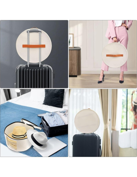 Caja de Almacenamiento de Sombreros VanlonPro 40.64 cm x 25.4 cm