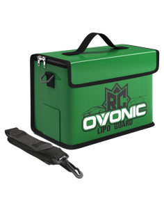 Bolsa Segura Lipo OVONIC Resistente al Fuego 26x13x18cm