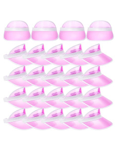 Sombrero Visera Transparente Jeyiour 24 Pcs PVC Protección UV