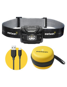 Linterna Frontal LED Everbeam H6 Switch, 680 Lúmenes, USB
