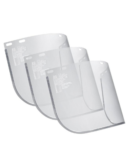 Viseras de Reemplazo Blue Eagle FC48 - Policarbonato 3 PCS