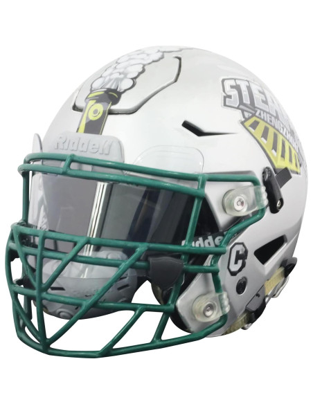 Visera de Fútbol ZAKVOP Transparente Antiniebla para Casco