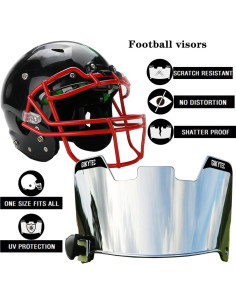 Visera de Fútbol GIKYTEC GK0052 Resistente a Rayones UV 2