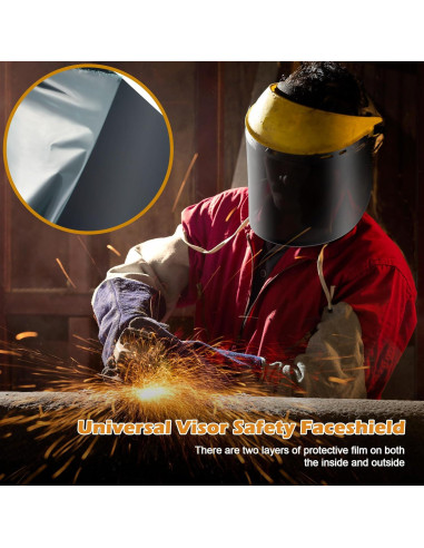 Lente de Reemplazo Escudo Facial Feekoon 39.37x20.32cm Tinte