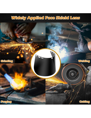 Lente de Reemplazo Escudo Facial Feekoon 39.37x20.32cm Tinte