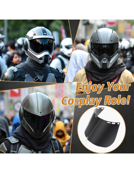 Lente de Reemplazo Escudo Facial Feekoon 39.37x20.32cm Tinte