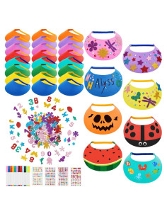 Viseras de Espuma Outus 35 Piezas para Niños - Manualidades y Deportes