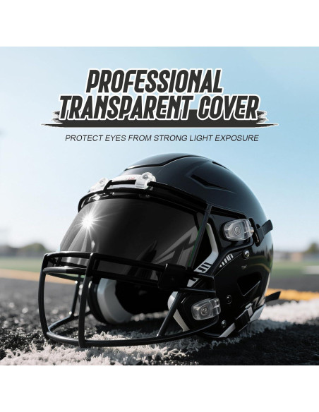 Visera de Fútbol OYMLANX a Prueba de Roturas - Policarbonato Visera de Fútbol OYMLANX a Prueba de Roturas - Policarbonato