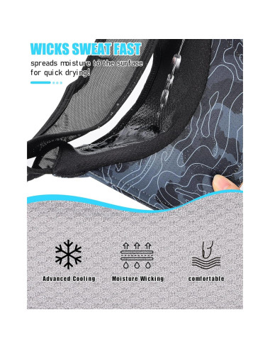 Gorra Deportiva Plegable YANIKY UPF 50+ para Correr