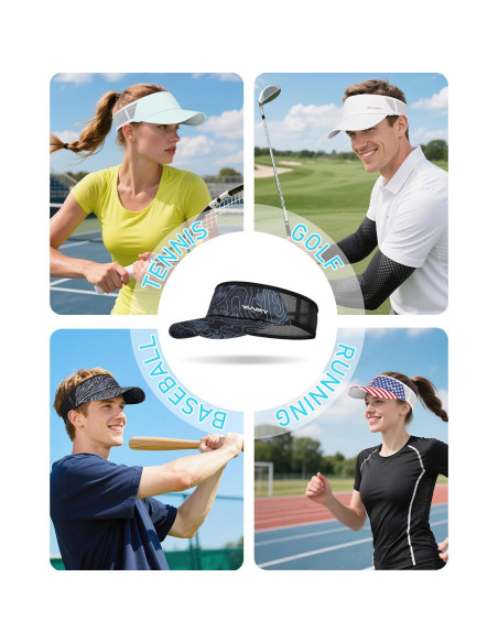 Gorra Deportiva Plegable YANIKY UPF 50+ para Correr