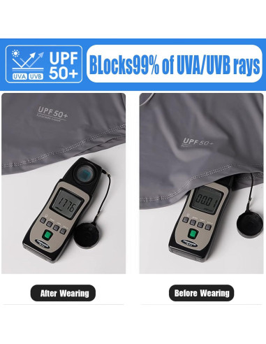 3 Pcs Balaclava Refrigerante UV Protección Solar Unisex