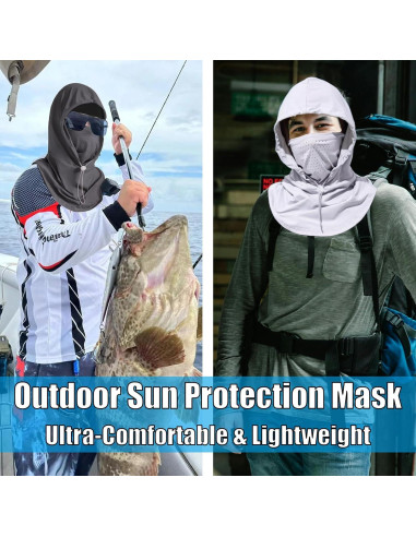 3 Pcs Balaclava Refrigerante UV Protección Solar Unisex