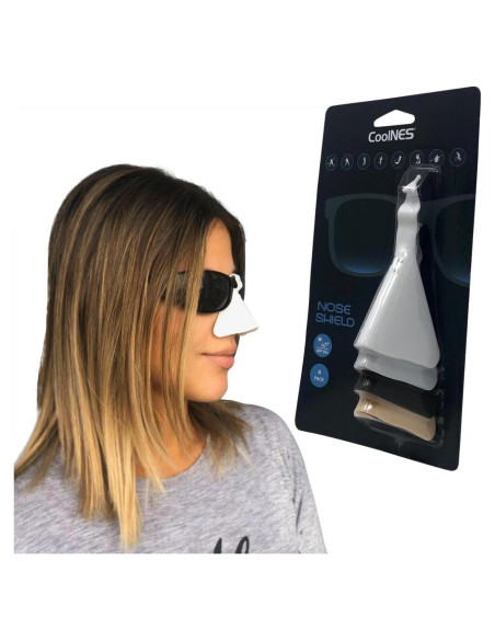 Paquete de 4 Protectores de Nariz UV CoolNES UPF 50+