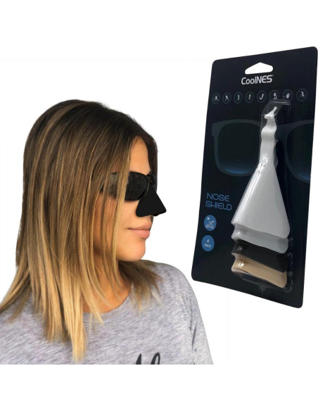 Paquete de 4 Protectores de Nariz UV CoolNES UPF 50+