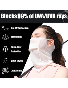 Mascarilla de Cuello M-YOUNG UV Protección Facial Talla Única 2