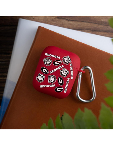 Funda Silicona Georgia Bulldogs para Apple AirPods Gen 1 y 2
