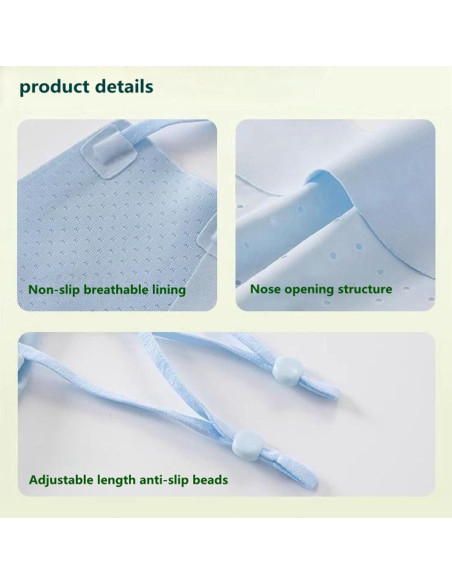 Máscara Solar Ligera y Transpirable para Mujeres - Protección Integral