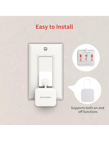 Interruptor Inteligente SwitchBot S1 - Control Remoto y APP