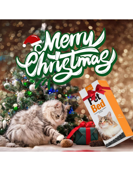 Cama Suave para Gatos y Perros ZBGUS Pequeña Gris Antideslizante