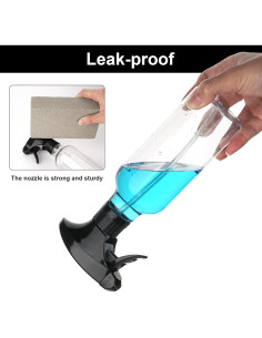 Botellas de Spray de Plástico Cosywell 360ml 2 Pack Reutilizables 2