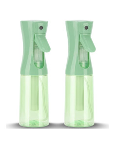 Botella Spray Niebla Fina 200ml Zuhose Verde Claro 2 Paquete