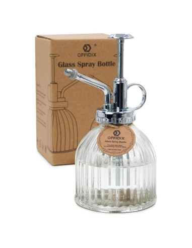Botella de Spray de Vidrio OFFIDIX 200 ml Vintage 16.5 cm