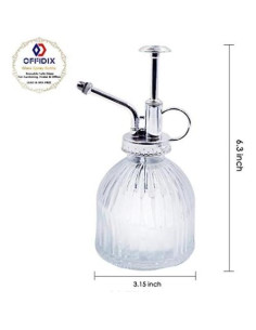 Botella de Spray de Vidrio OFFIDIX 200 ml Vintage 16.5 cm 2