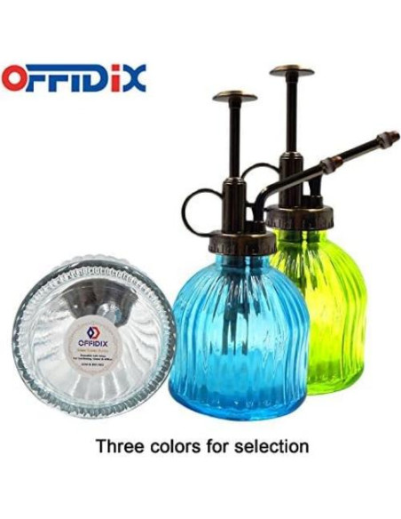 Botella de Spray de Vidrio OFFIDIX 200 ml Vintage 16.5 cm