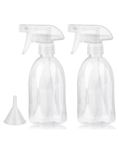 Botellas de Spray Bynccea 400ml Plástico Transparente 2 Unidades