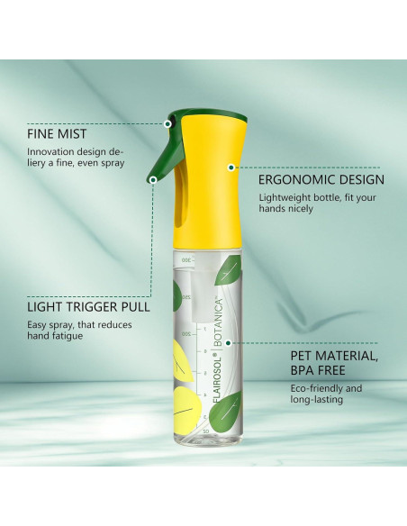 Botella de Rociado Flairosol 300 ML - Rociador a Prueba de Fugas