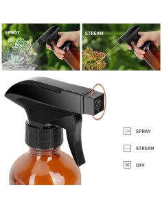 Botella de Spray Hachacha 240ml + 3 Mini Botellas 60ml 2