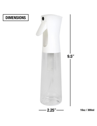 Botella de Spray Studio Limited 295 ml Rellenable Calavera