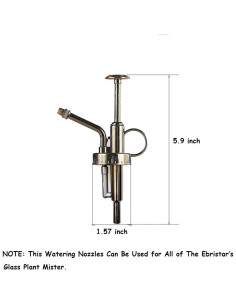 Boquilla de Riego Ebristar para Botella de Spray de Vidrio 2