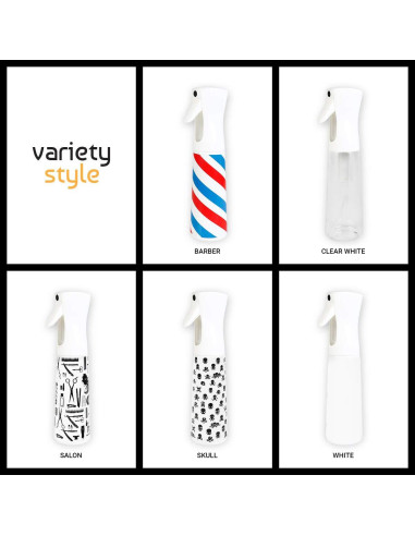 Botella de Spray Studio Limited 295 ml Rellenable Calavera