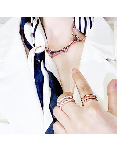 Broche de Bufanda de Seda YLYSLFC - 2 Piezas, Diseño Clásico