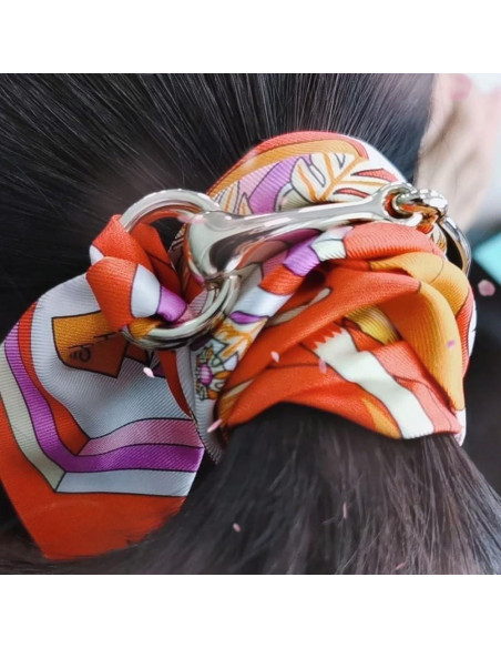 Broche de Bufanda de Seda YLYSLFC - 2 Piezas, Diseño Clásico